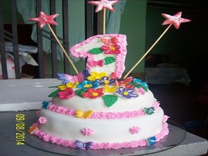Tortas para Cumpleaños en Fondant